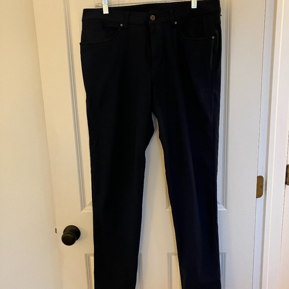 Lululemon Men's ABC Classic-Fit 5 Pocket Pants in Navy